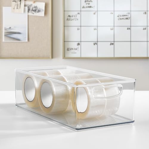 iDesign Stackable Storage Bin - Clear