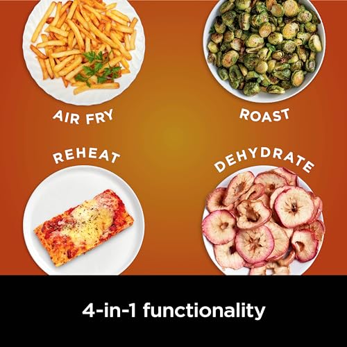 Ninja (Refurbished) Air Fryer Pro 4-in-1 with 5 QT Capacity, Air Fry, Roast, Reheat, Dehydrate, Air Crisp Technology with 400F, crispy results in just minutes (Renewed)