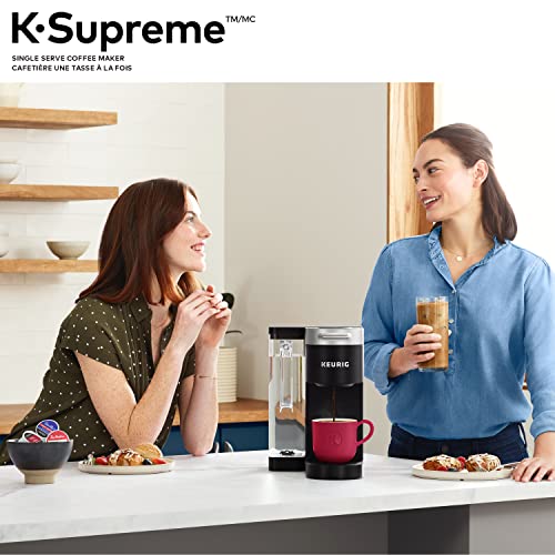 Keurig K-Supreme Coffee Maker, Single Serve K-Cup Pod Coffee Brewer, With MultiStream Technology, 66 Oz Dual-Position Reservoir