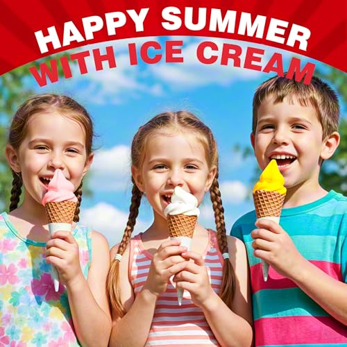 Ezato Ice Cream Maker Attachment for KitchenAid, Fits KitchenAid 4.5/5QT & 6QT Mixers, Frozen Ice Cream & Sorbet Gelato Maker, 2 Quart, White