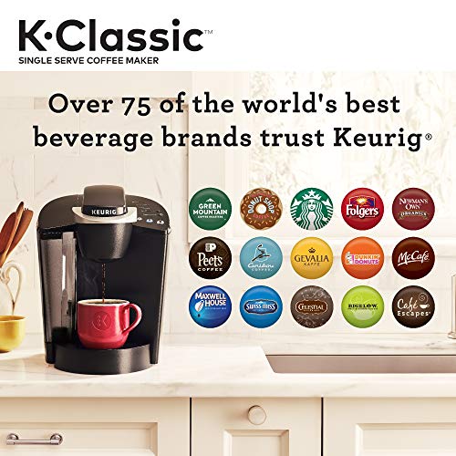 Keurig K-Classic Single-Serve K-Cup Pod Coffee Maker - K50 - Black