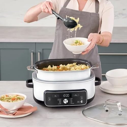 Ninja Foodi PossibleCooker PRO Plus with 11-in-1 Smart Cook System-White