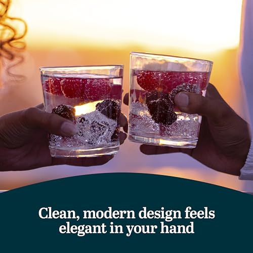 Libbey Preston Tumbler and Rocks Glass Cups Set, All Purpose Everyday Drinking Glasses Set of 16, Glassware Drinking Glasses for Birthdays, Dinners