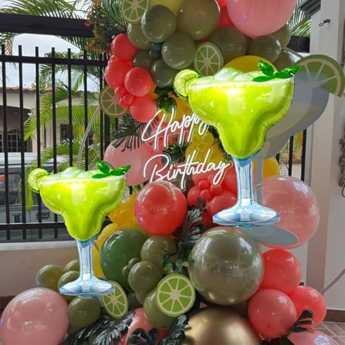Margs and Matrimony Bachelorette Balloons for Margarita Bachelorette Party