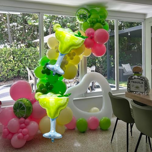Margs and Matrimony Bachelorette Balloons for Margarita Bachelorette Party