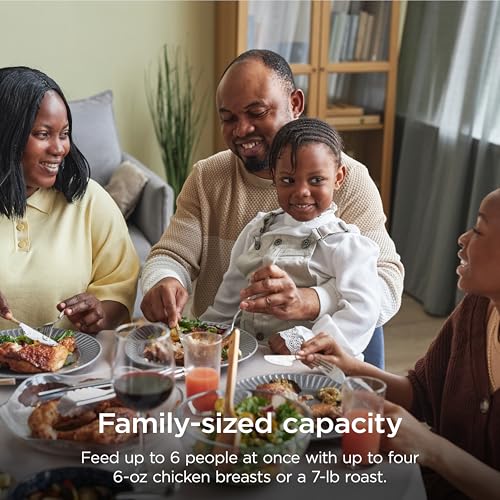 Ninja MC1101 Foodi Everyday Possible Cooker Pro, 8-in-1 Versatility, One-Pot Faster Cooking Replaces 10 Tools, Family-Sized Capacity with Adjustable Temp Control, 6.5 quarts, Midnight Blue