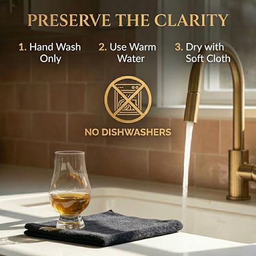 GLENCAIRN Whiskey Glass, Set of 6 in Trade Pack
