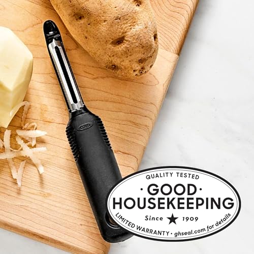 OXO Good Grips Swivel Vegetable Peeler with Soft Comfortable Handle - Black