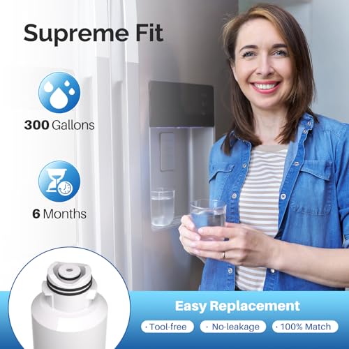 ICEPURE DA29-00020B Replacement for Samsung Water Filter HAF-CIN/EXP HAF-CIN DA29-00020B-1 RF28HMEDBSR RF263BEAESR RS25J500DSR RF263TEAESG RWF0700A HDX FMS-2 DA97-08006A-1 RF4287HARS RF28HFEDBSR 3PACK