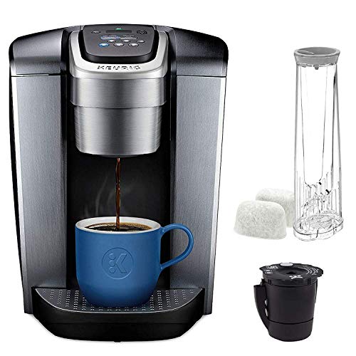 Keurig C K-Elite Maker, Single Serve K-Cup Pod Brewer, with Iced Coffee Capability, Extra Included