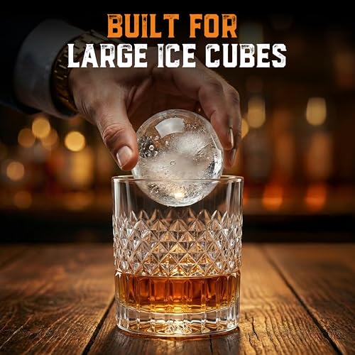 Aged & Charred Lead-Free Crystal Whiskey Glasses With Heavy Base (Set of 4) - 11 Oz Rocks Barware for Old Fashioned, Bourbon, and Cocktail Drinks - Premium Whiskey Bourbon Gift for Men