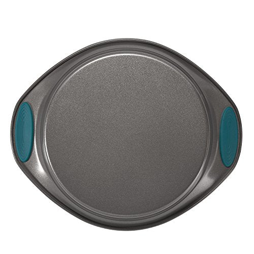 Rachael Ray Yum-o! Nonstick Bakeware Oven Lovin' Baking Pans Set, 10-Piece, Gray and Marine Blue