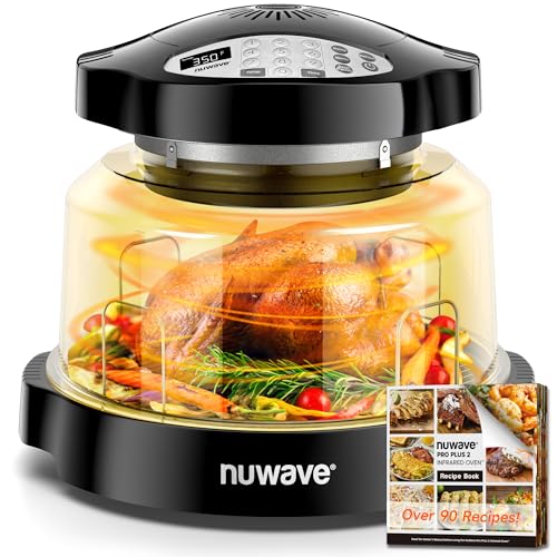 Nuwave Oven Pro Plus Air Fryer, Infra-Red Countertop, 2025 Advanced Convection, No Defrosting or