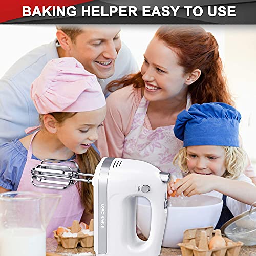 Lord Eagle Hand Mixer Electric Handheld 400W 5-Speed Lightweight