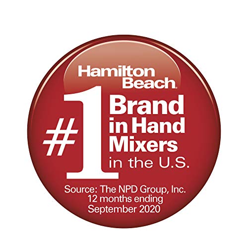 Hamilton Beach Power Deluxe 6-Speed Electric Hand Mixer With QuickBurst