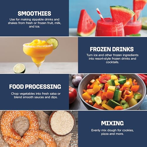 Ninja Kitchen System | All-in-One Food Processor & Blender for Smoothies | Includes Pitcher, (2) 16 oz. To-Go Cups & 8-Cup Bowl | Makes Salsa, Dough, Shakes, & Frozen Drinks | 1500W | Black | BL770