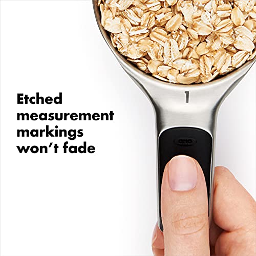OXO Good Grips Stainless Steel Measuring Cups and Spoons 8-Piece Set