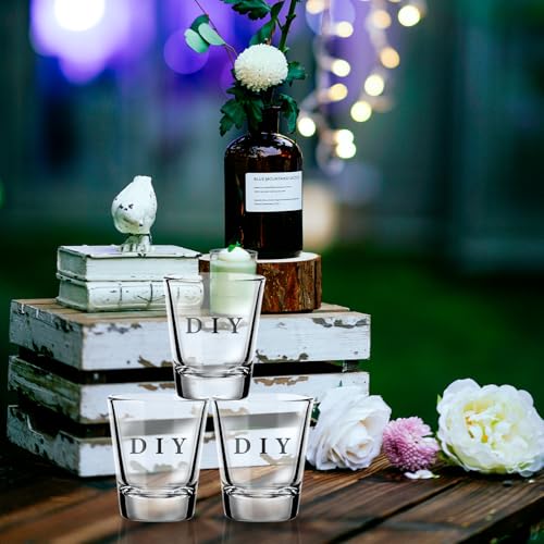 SUN GKOTTA 60 Pack Glass Shot Glasses Set,1.8OZ Shot Glasses Bulk With Heavy Base,Small mini Glass Cups for Vodka,Tequila,Espressos,Chocolate,Beer,whiskey