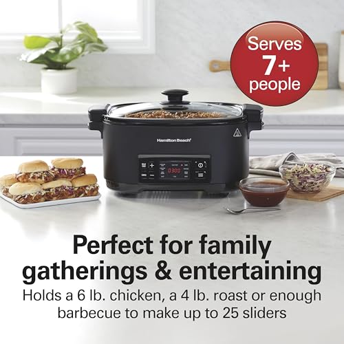 Hamilton Beach 9-in-1 6 Quart Programmable Slow Cooker