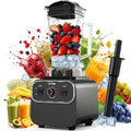 OSTBA 1600W Commercial Professional Blender for Kitchen, Heavy Duty Countertop Smoothie Blender, 68oz Large Capacity, 10-Speed Control, 6-Leaf Blades for Ice Crushing & Frozen Fruit, BPA-Free