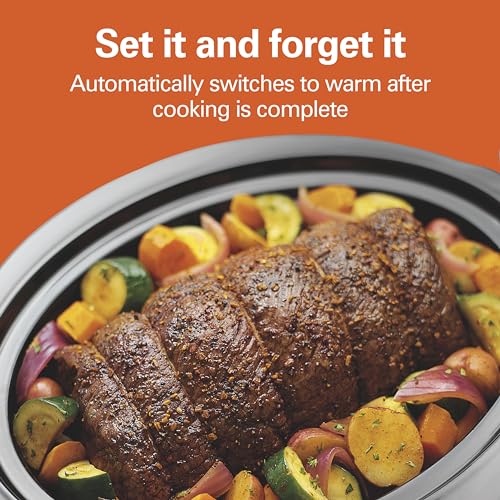 Hamilton Beach Set & Forget 7 Quart Programmable Slow Cooker
