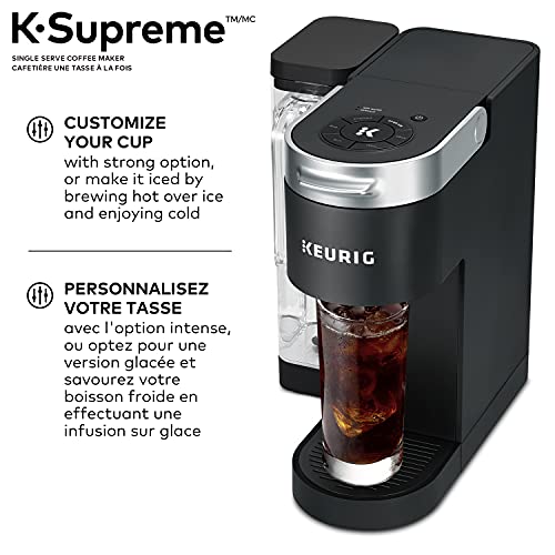 Keurig K-Supreme Coffee Maker, Single Serve K-Cup Pod Coffee Brewer, With MultiStream Technology, 66 Oz Dual-Position Reservoir