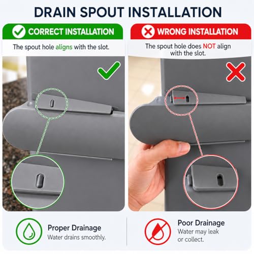 Stainless Steel Dish Drying Rack - Large Capacity Dish Rack for Kitchen Counter with Drain Board, Rustproof Dish Drainer with Auto Drain Spout Utensil Holder Glass Holder, Dinnerware Organizer, Gray
