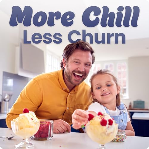 Iceman by Chefman Trio Ice Cream Maker | No Pre-Freezing with Built-In Compressor | for Ice Cream, Froyo, Sorbet, Sherbet, Italian Ice, Frozen Yogurt & More | (2) 20oz Containers & Lids
