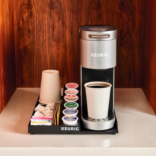 Keurig K-Suite Premium In-Room Hospitality Coffee Maker, Single Cup, Silver/Black