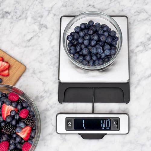 OXO Good Grips Stainless Steel Food Scale with Pull-Out Display, 11-Pound NEWER VERSION AVAILABLE