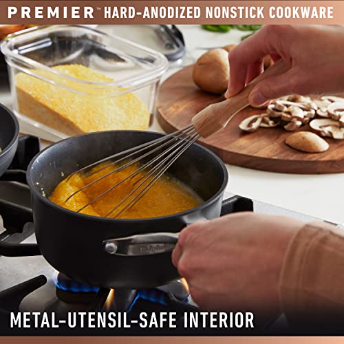 Calphalon Premier Hard-Anodized Nonstick Cookware 11-Piece Pots and Pans Set Dishwasher and Oven Safe with MineralShield Nonstick Technology Durable and Versatile Kitchen Cookware