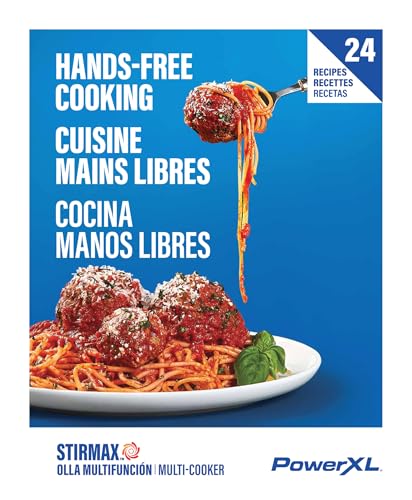 STIRMAX™ Midnight Blue 7.5 Quart Digital Multi-Cooker with Automatic Paddle to Stir and Shred, 9 in 1 programmable presets to Sauté, Sear, and Brown Food Before Simmering