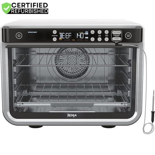 Ninja DT2550 Foodi 10-in-1 Smart XL Air Fry Oven (Renewed) Bundle with 3 YR CPS Enhanced Protection Pack