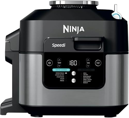 Ninja Speedi 10-in-1 Quick Cooker, Air Fryer, Air Fryer and Multicooker, 5.7L, Meals for 4 in 15 Minutes, Steam, Grill