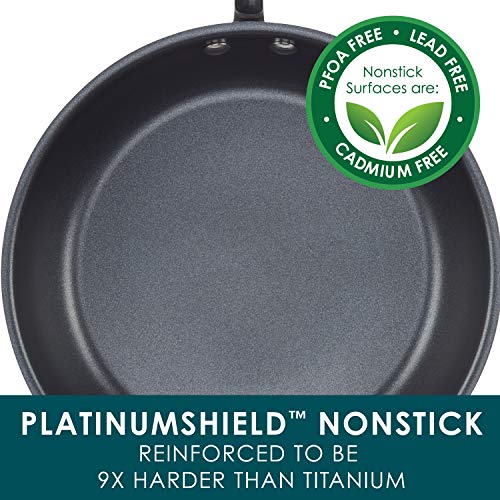 Rachael Ray Create Delicious Hard Anodized Aluminum Nonstick Steam Set, 3-Quart, Gray