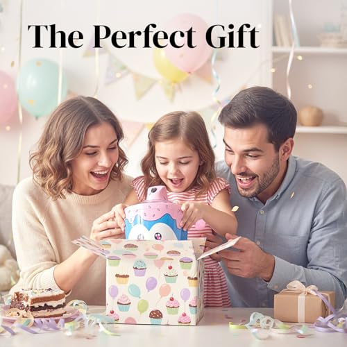 Fun Electric Ice Cream Maker Machine for Kids - Best Countertop Ice Cream Machine for Homemade Soft Serve, Sorbet, Gelato, Frozen Yogurt - Fun Small Personal Dessert Maker for Families, Easy to Clean