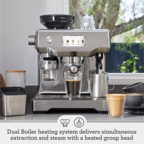 Breville Oracle Touch Espresso Machine BES990BSS, Brushed Stainless Steel