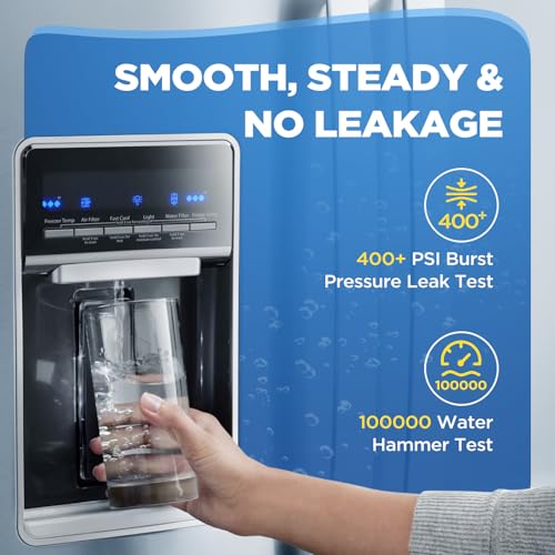 W10295370A Water Filter Replacement Compatible with Whirlpool EDR1RXD1, Everydrop Filter 1, EDR1RXD1B, WHR1RXD1, W10276924, W10291030, 9930 9930P 46-9930 46-9081 9081 P8RFWB2L, 3 Pack