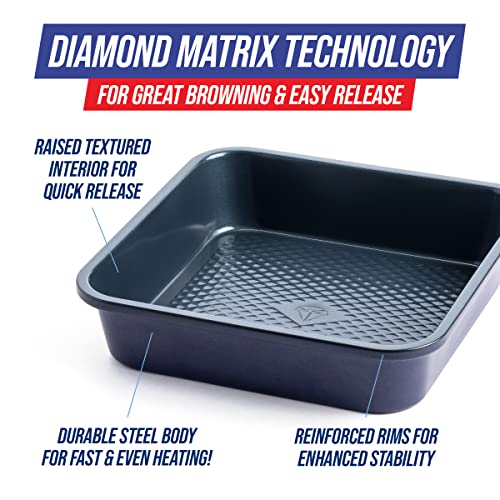 Blue Diamond Bakeware 13" x 9” Rectangular Cake Pan
