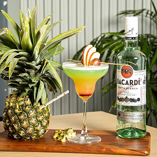 Bella Vino Set of 6 Margarita Glasses Martini Glasses, Whiskey, Gin, Tequila, Tall Cosmopolitan Glasses Bar Drinking Glasses Goblet Gift Set
