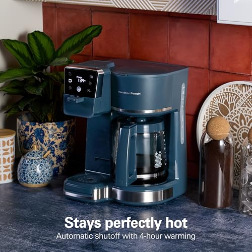 Hamilton Beach 2-Way Drip Coffee Maker & Single Serve Coffee Machine