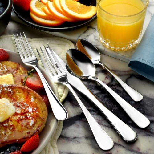 Liberty Tabletop Annapolis 20 Piece Flatware Set service for 4 stainless steel 18/10 Made in USA