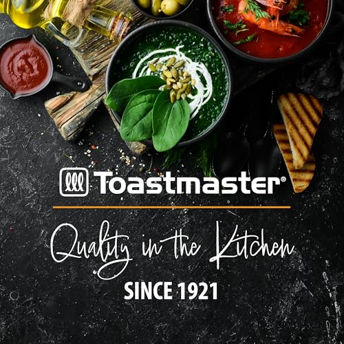 Toastmaster 4-Quart Digital Slow Cooker with Locking Lid - Food Warmer for Dip, Soups, Parties, Meal Preparation & More - Red