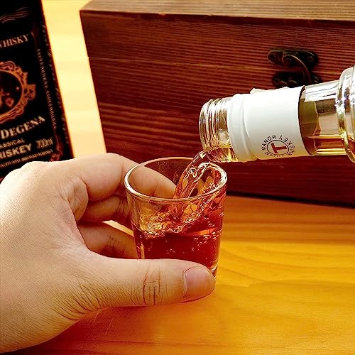 OBTANIM 18 Pack Shot Glasses, 1.5 oz Clear Shot Glass Cups Set with Heavy Base for Bar Restaurants Home