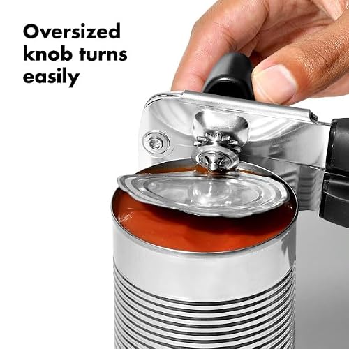 OXO Good Grips Manual Can Opener & Bottle Opener with Soft Easy-Grip Handle