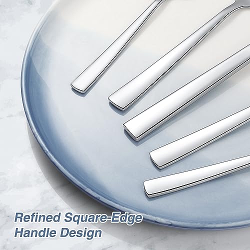 60 Piece Silverware Set For 12, Stainless Steel Flatware/Tableware Set Include Spoons/Forks/Knives, Yoehka Mirror Polished Cutlery Set For Home Kitchen Restaurant Hotel, Durable,Dishwasher Safe - My Kitchen Products
