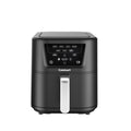 Cuisinart CompactMax 8-Quart Basket Air Fryer for Large Family Meals, Compact Ceramic Countertop Fits a 4.5-lb Chicken, 4-in-1 Air Fry, Roast, Bake & Keep Warm, Easy-Clean Dishwasher-Safe, AIR-210