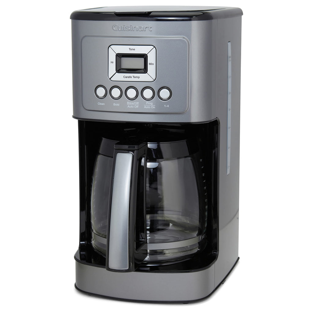 Cuisinart Coffee Maker, 14-Cup Glass Carafe, Fully Automatic for Brew Strength Control & 1-4 Cup Setting, Stainless Steel, DCC-3200GMP1, Gunmetal