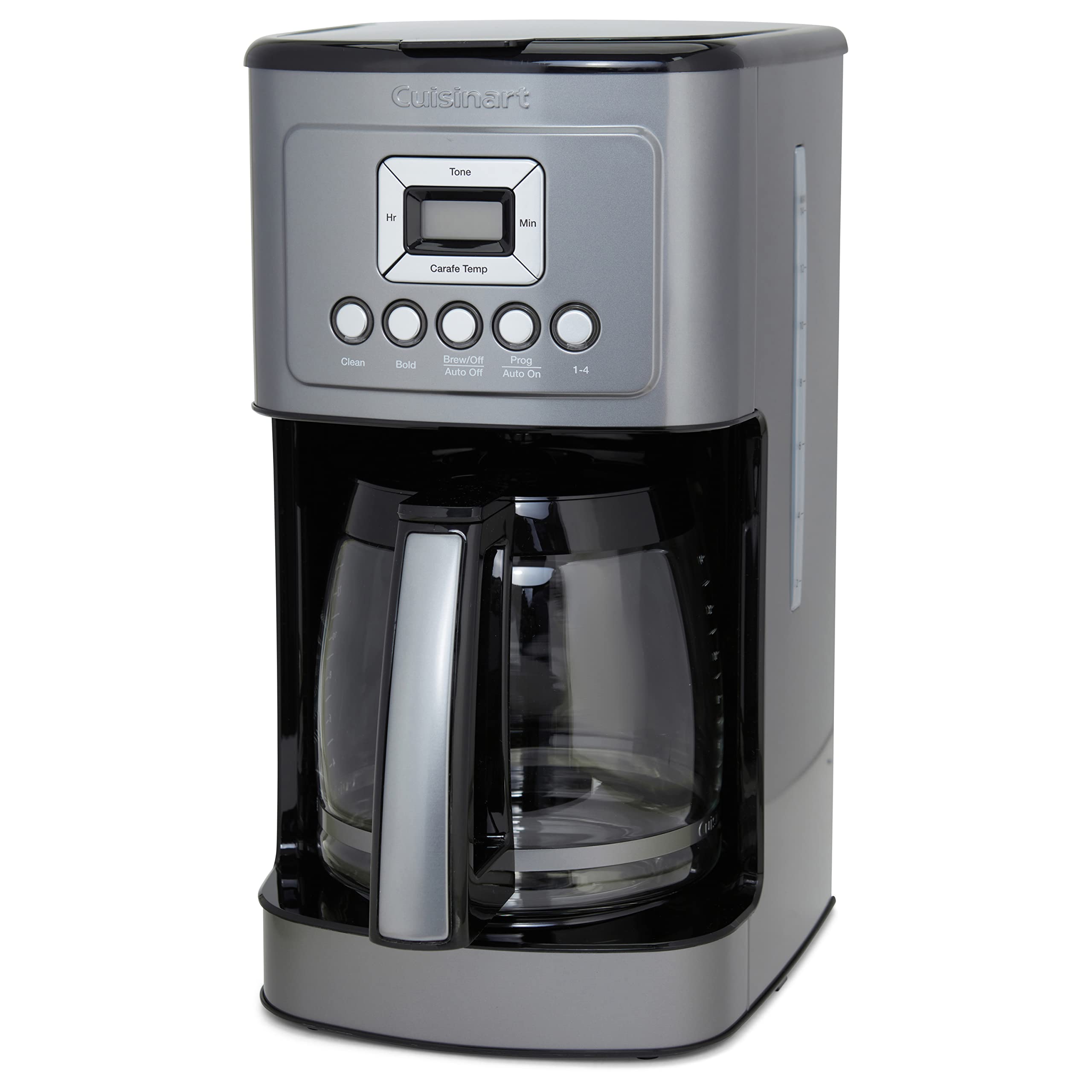 Cuisinart Coffee Maker, 14-Cup Glass Carafe, Fully Automatic for Brew Strength Control & 1-4 Cup Setting, Stainless Steel, DCC-3200GMP1, Gunmetal
