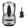Cuisinart Mini-Prep Plus Food Processor, 24-Ounce Mini Food Processor to Chop Herbs, Vegetables, and Hard Cheese, 24-Ounce Work Bowl, Reversible Stainless Steel Blade, DLC-2ABC, Brushed Chrome/Nickel
